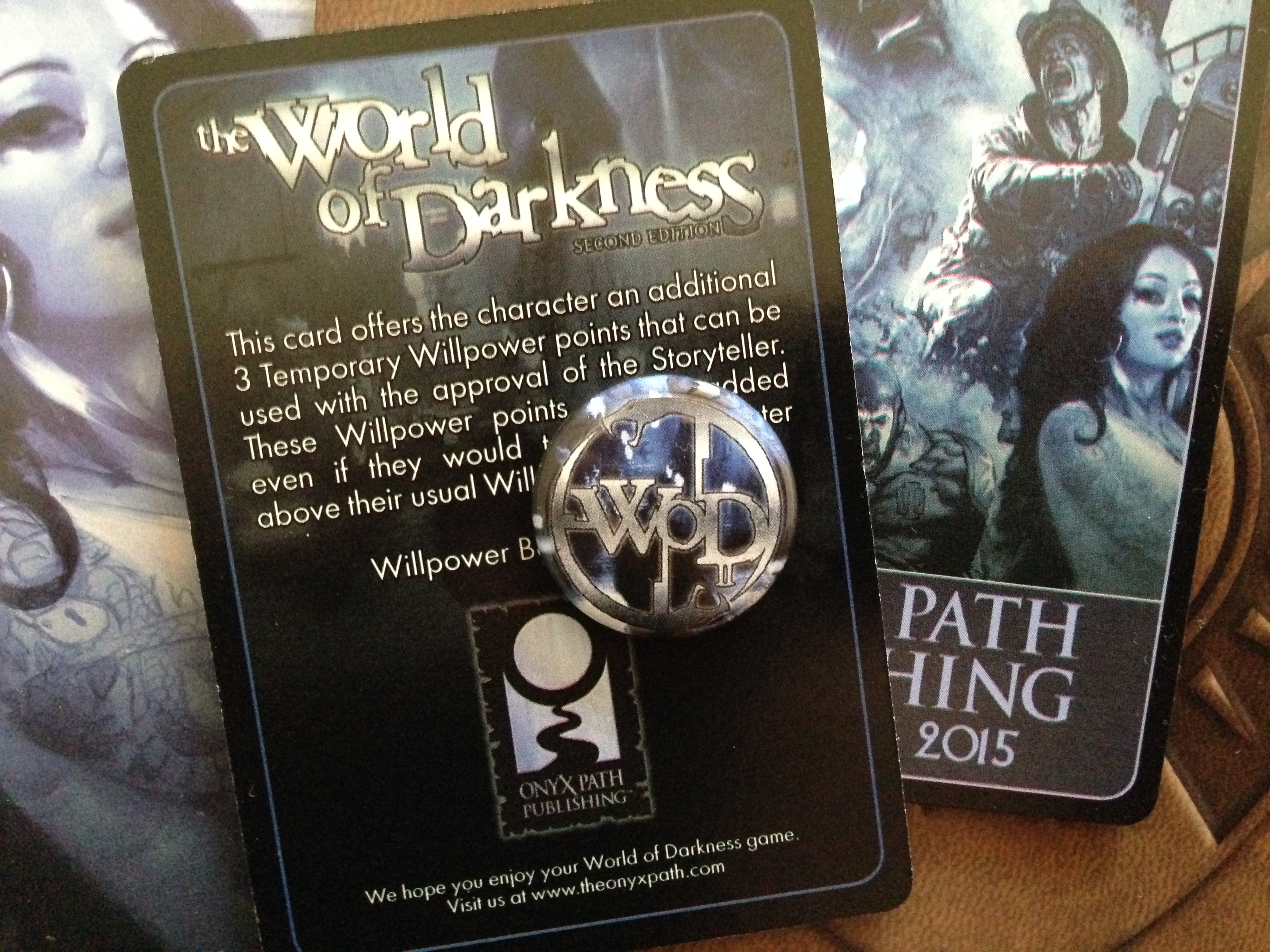 Onyx Path Sunday at Gen Con 2015: featuring nWoD 2nd Edition