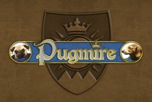 Pugmire Dog Face logo