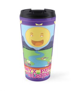 happy onyx travel mug