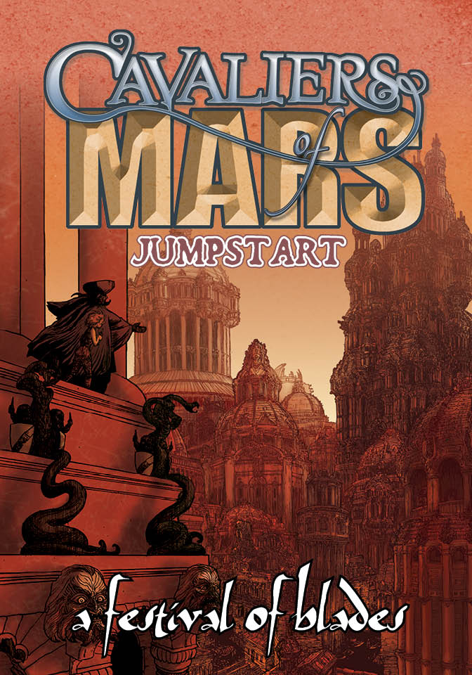 Now Available: Cavaliers of Mars Jumpstart and Gen Con posters!