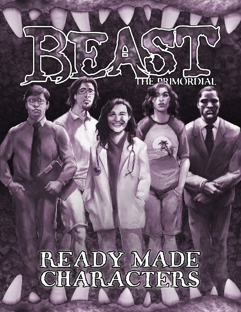 Now Available: Beast Ready Made Characters and Wallpaper!