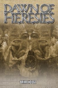 Dawn of Heresies, Mummy novel cover illustration by Aaron Acevedo