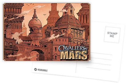 Now Available: Cavaliers of Mars and Mau merch!