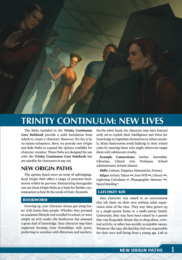 Now Available: Trinity Continuum: New Lives