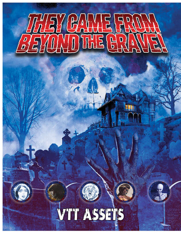 Now Available: Beyond the Grave and Hunter 2e VTT Assets!