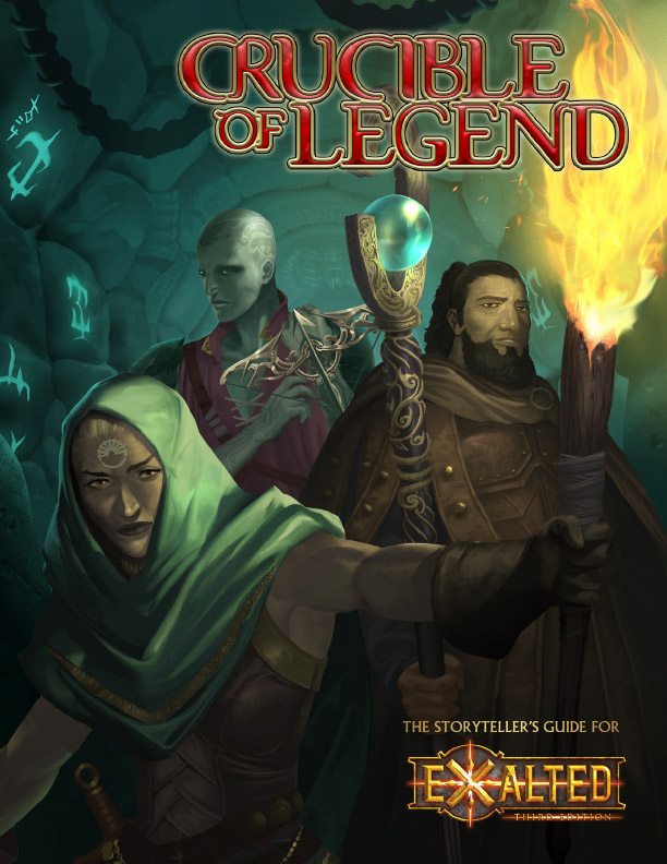 New Available: Crucible of Legend, plus World Below Ashcan in print!